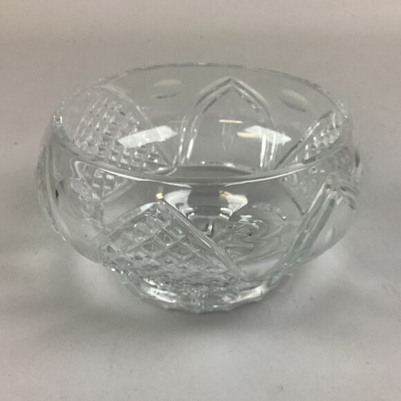 Vintage Galway Irish 24% Lead Crystal Salad Bowl - Picture 1 of 6